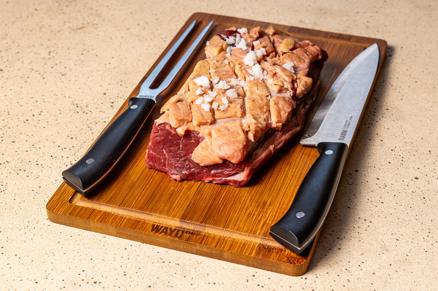 
                  
                    Carving Set + Tabla Bamboo
                  
                