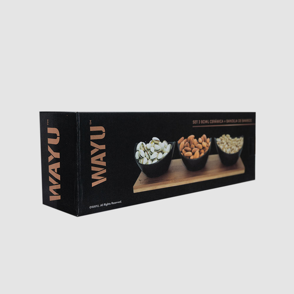 
                  
                    Set De 3 Bowls Aperitivo Wayu
                  
                