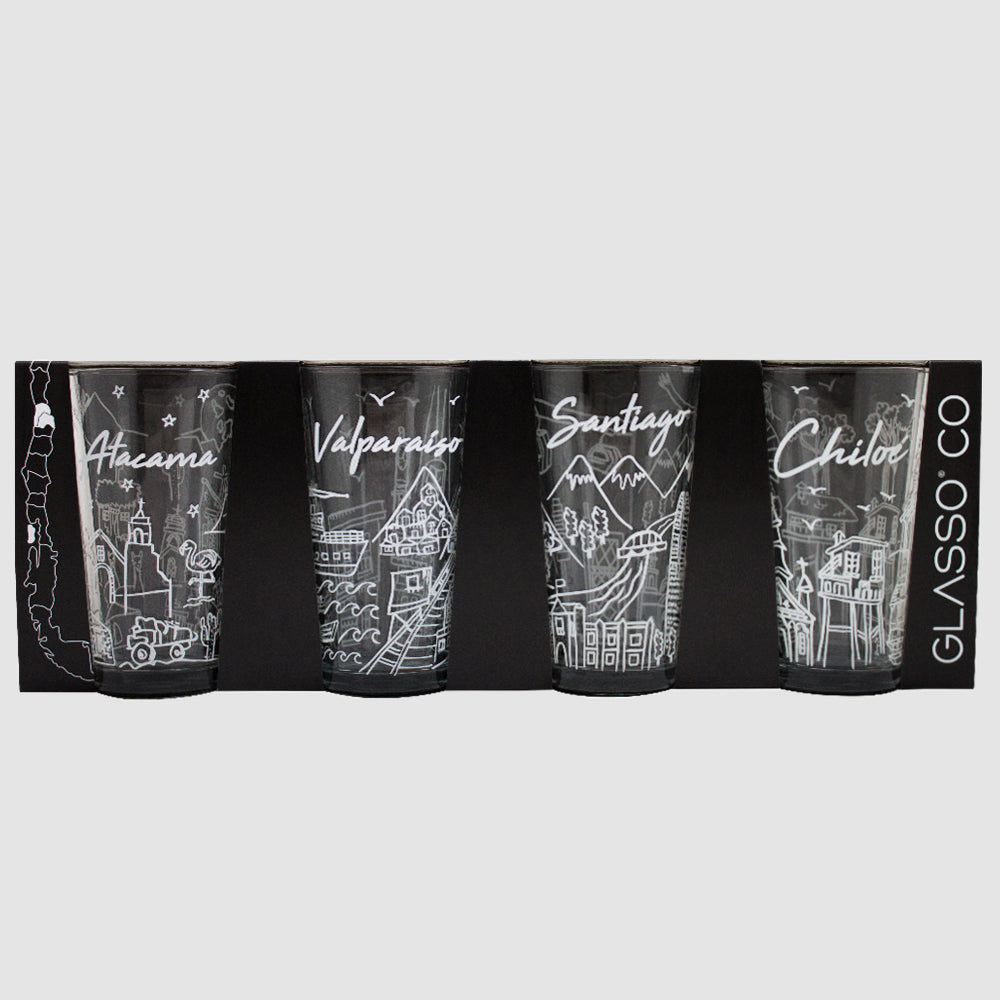 
                  
                    Set 4 Vasos Chile Collection Glasso
                  
                