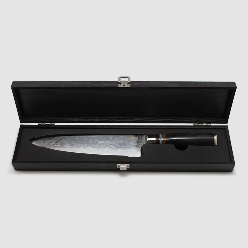 
                  
                    Cuchillo Damascus Black Pakka Wayu Limited
                  
                