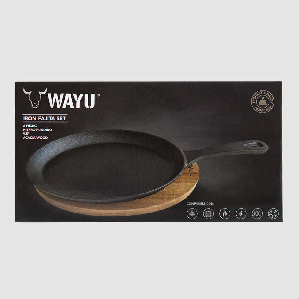 
                  
                    Sarten Iron Cast Base Madera Wayu
                  
                
