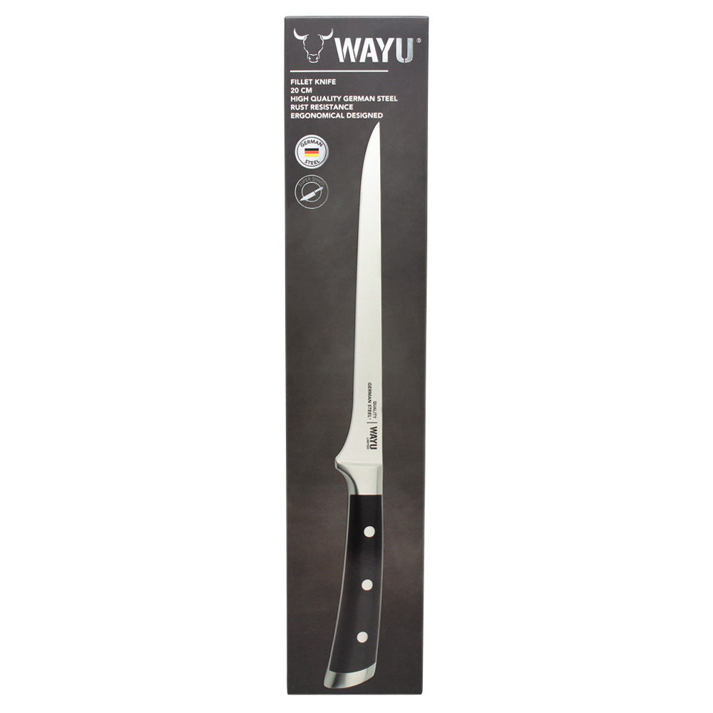 
                  
                    Cuchillo Filetero Wayu 20 Cm Wayu - Fillet Knife 8"
                  
                