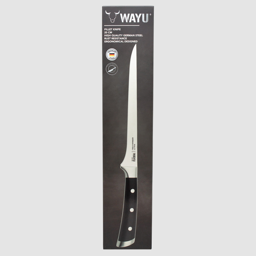 
                  
                    Cuchillo Filetero Wayu 20 Cm Wayu - Fillet Knife 8"
                  
                