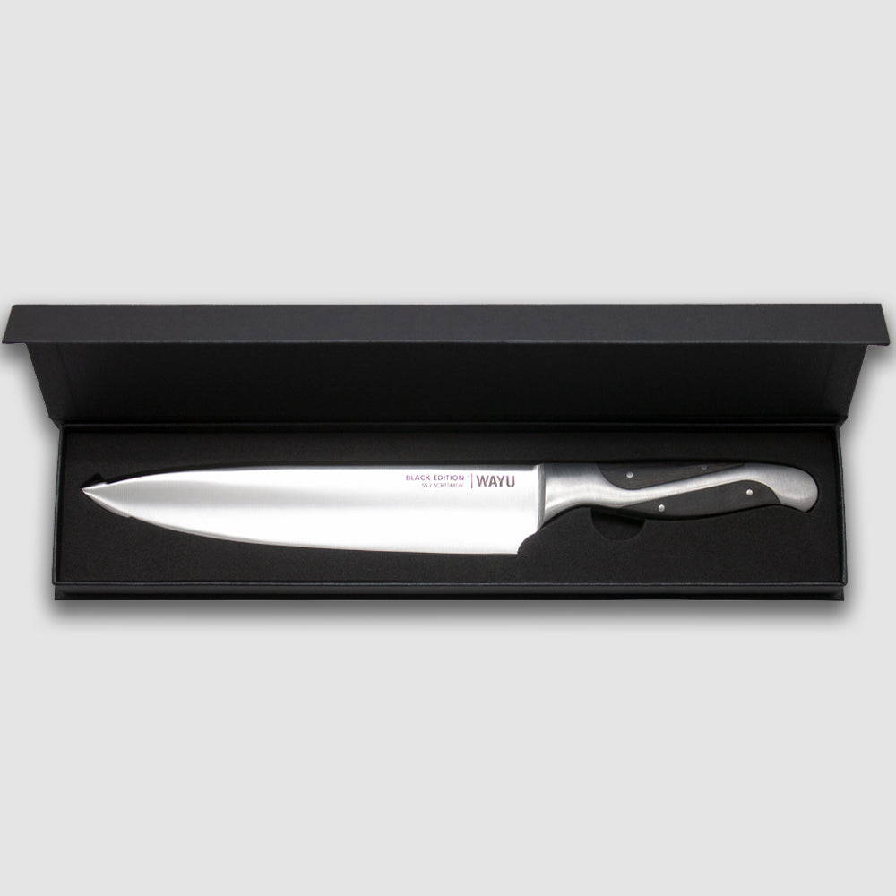 
                  
                    Cuchillo Chef 8" Black Edition Wayu
                  
                