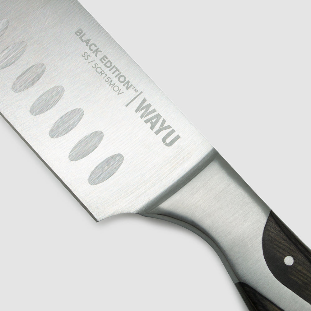 
                  
                    Cuchillo Santoku Black Edition Wayu
                  
                