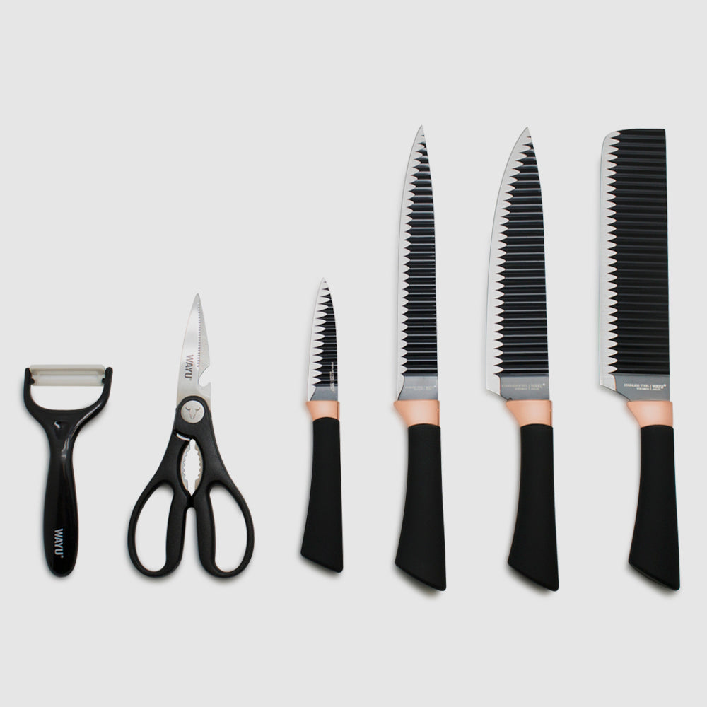 Set Cuchillos Rolling Wayu