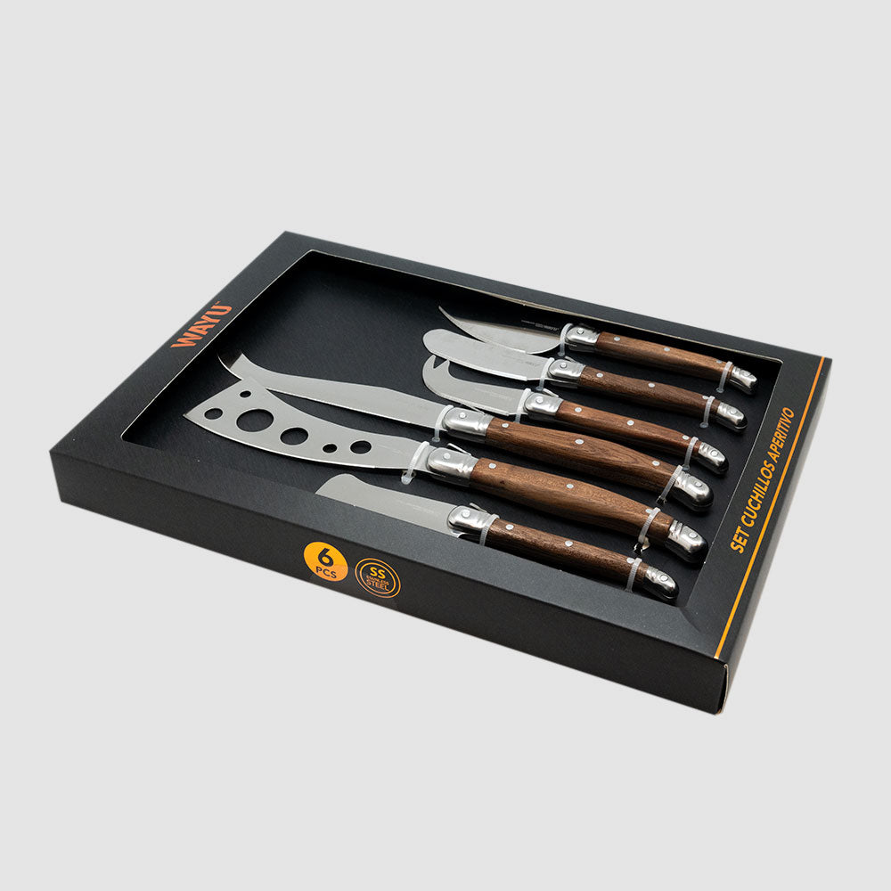 
                  
                    Set Cuchillos Aperitivos Wayu
                  
                