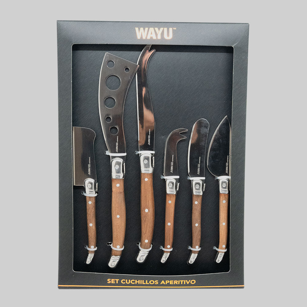 
                  
                    Set Cuchillos Aperitivos Wayu
                  
                