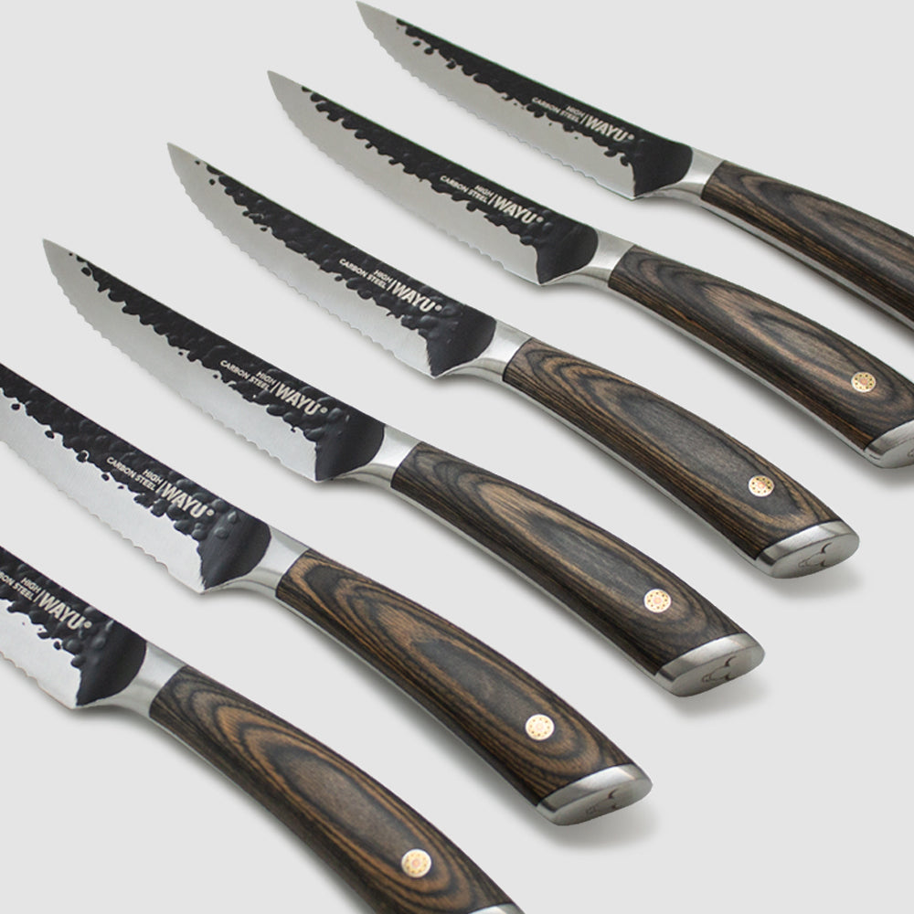 Set 6 Cuchillos Hammer Collection Wayu