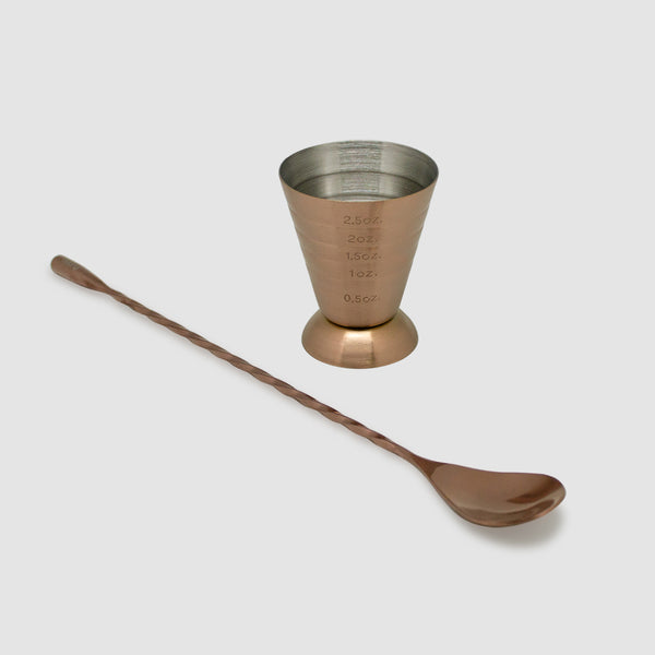 Set Medidor + Cuchara Copper