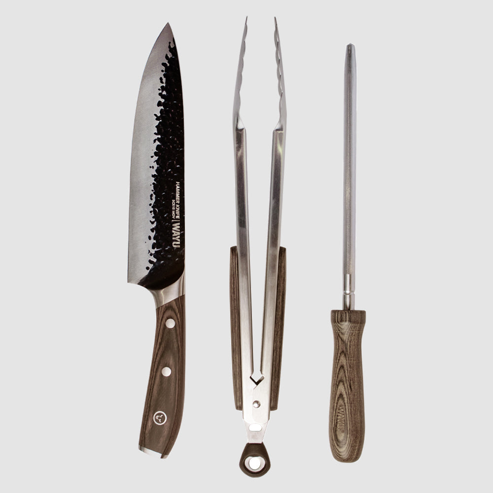Set Parrillero Cuero PU Wayu