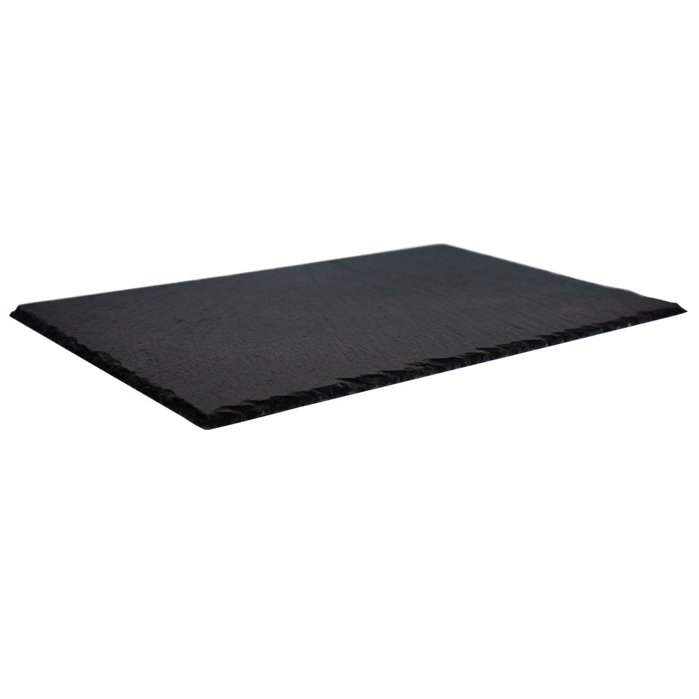 Plato Rectangular Piedra Pizarra 30 Cm Wayu