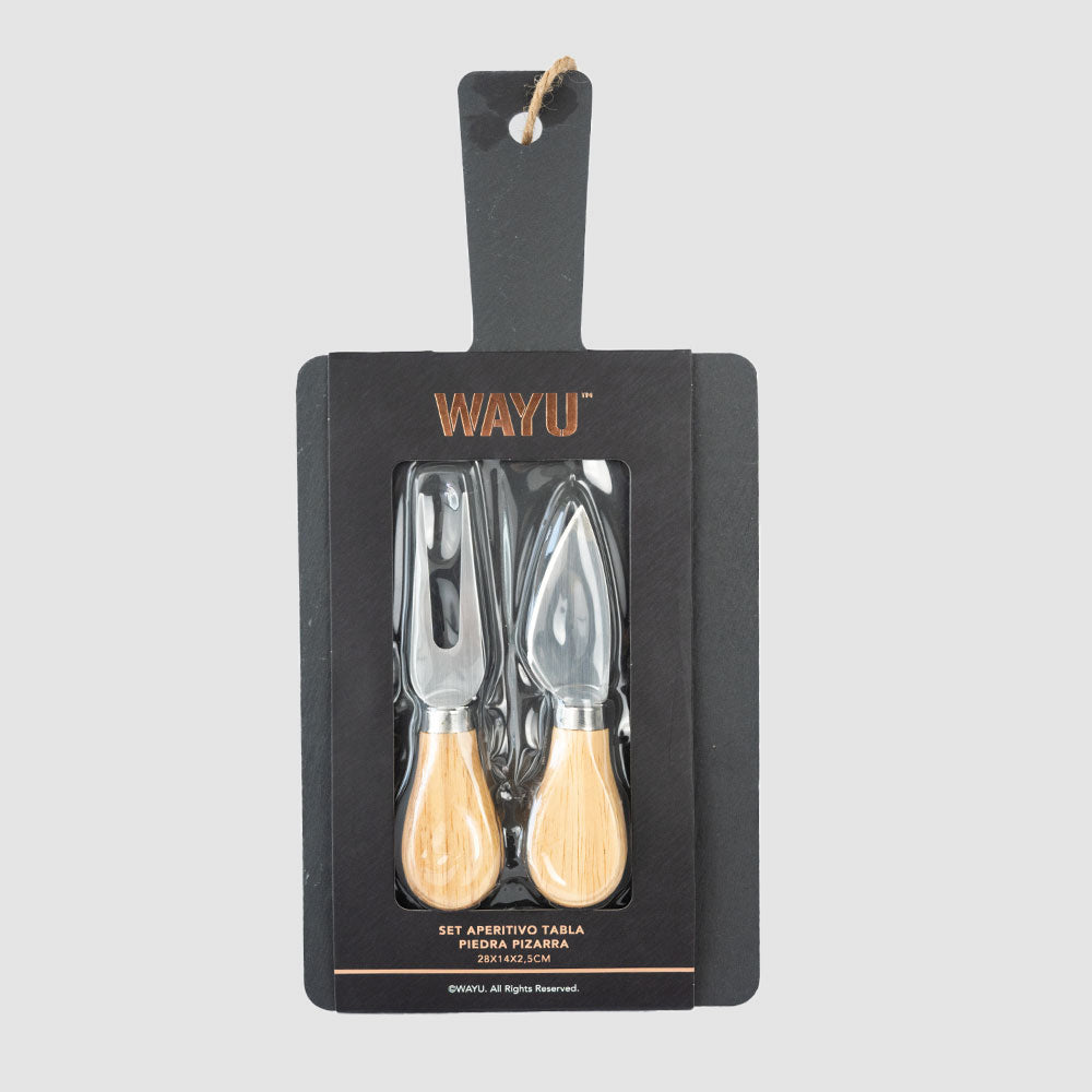 
                  
                    Set Aperitivo Tabla Piedra Pizarra Wayu
                  
                