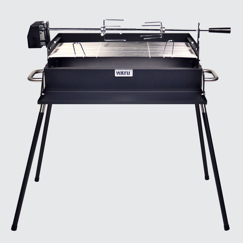 Parrilla Ajustable Con Spiedo