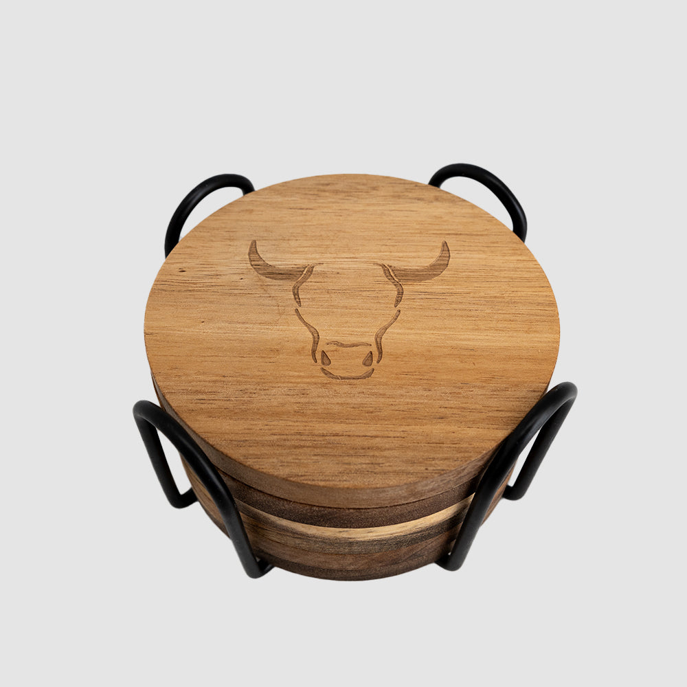 
                  
                    Set 6 Posavasos Madera Wayu
                  
                