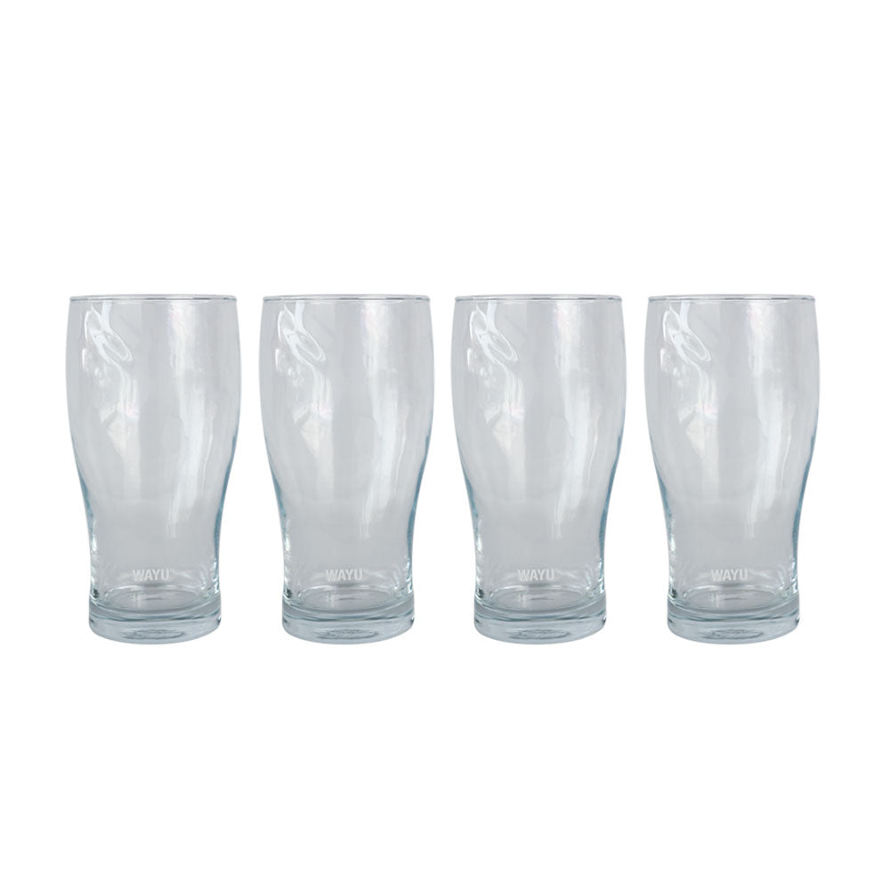 Set 4 Beer Glass 570 ml Wayu