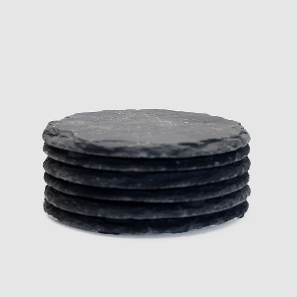 Set posavasos piedra pizarra