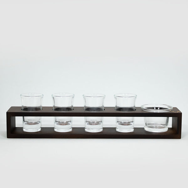 Set Vasos Shot Con Bandeja