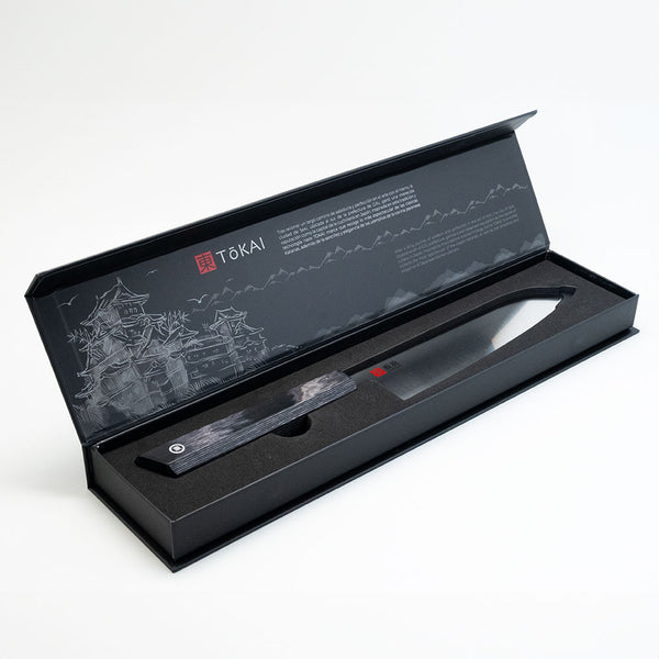 Cuchillo santoku pakka tokai