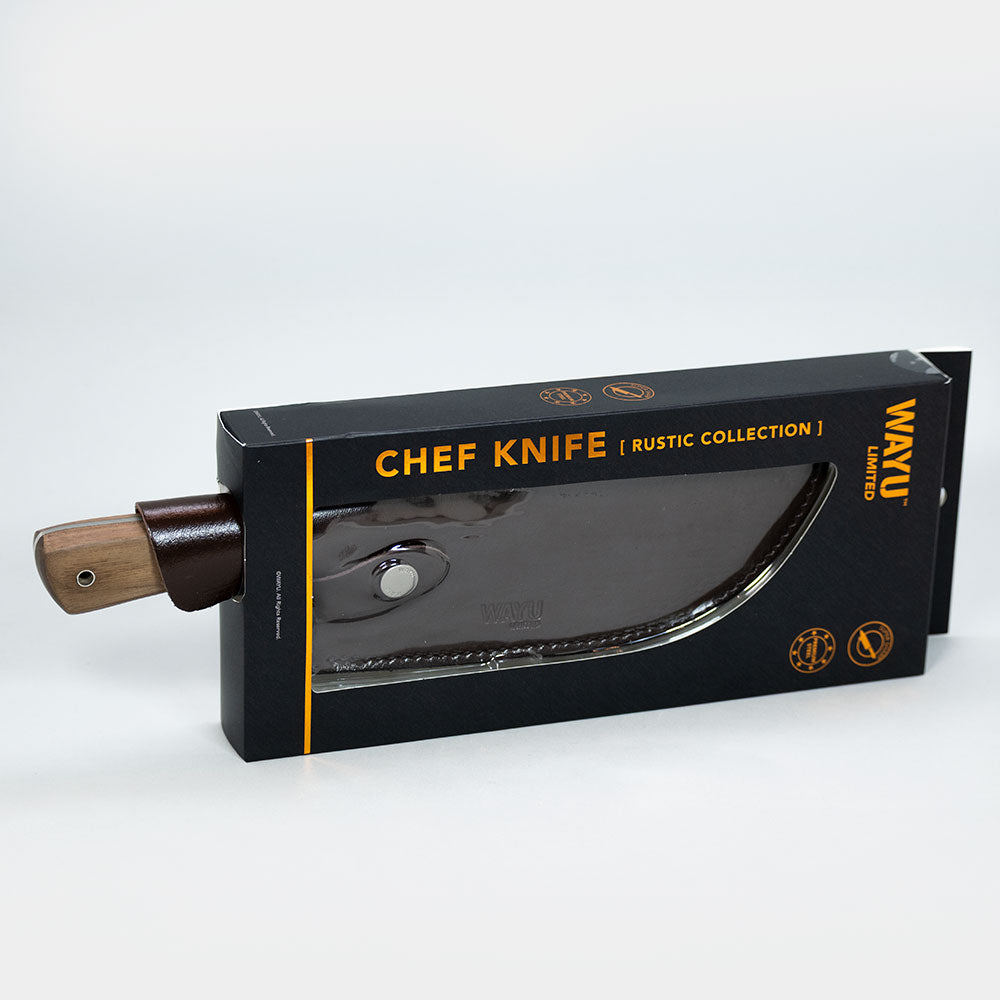 
                  
                    Chef Knife Rustic Collection
                  
                