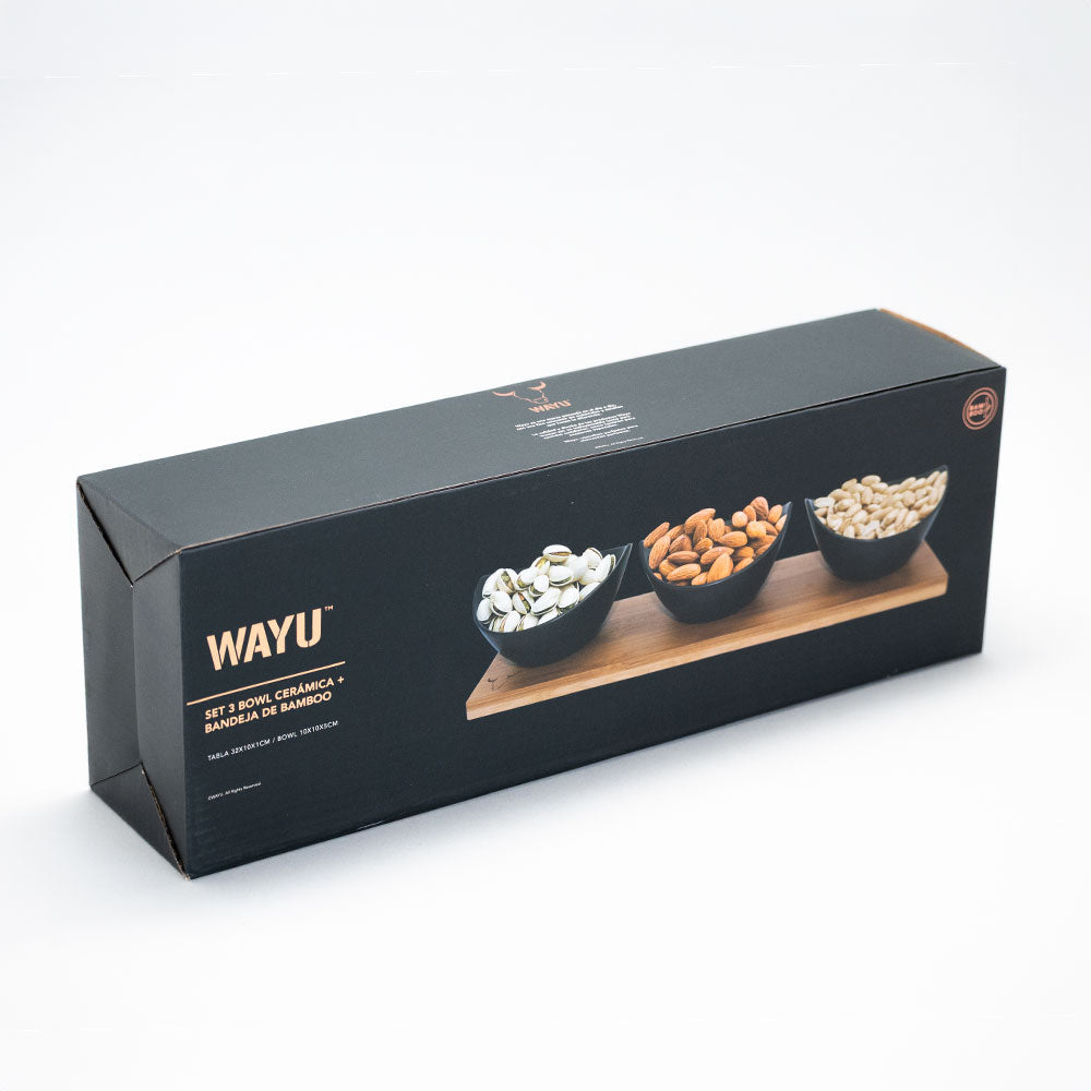 
                  
                    Set De 3 Bowls Aperitivo
                  
                