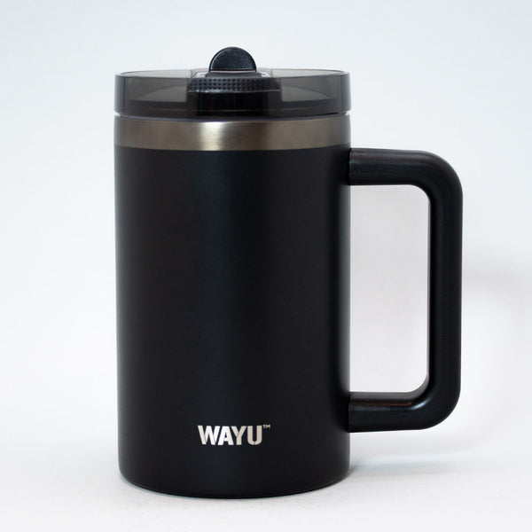 Mug insulated matte black