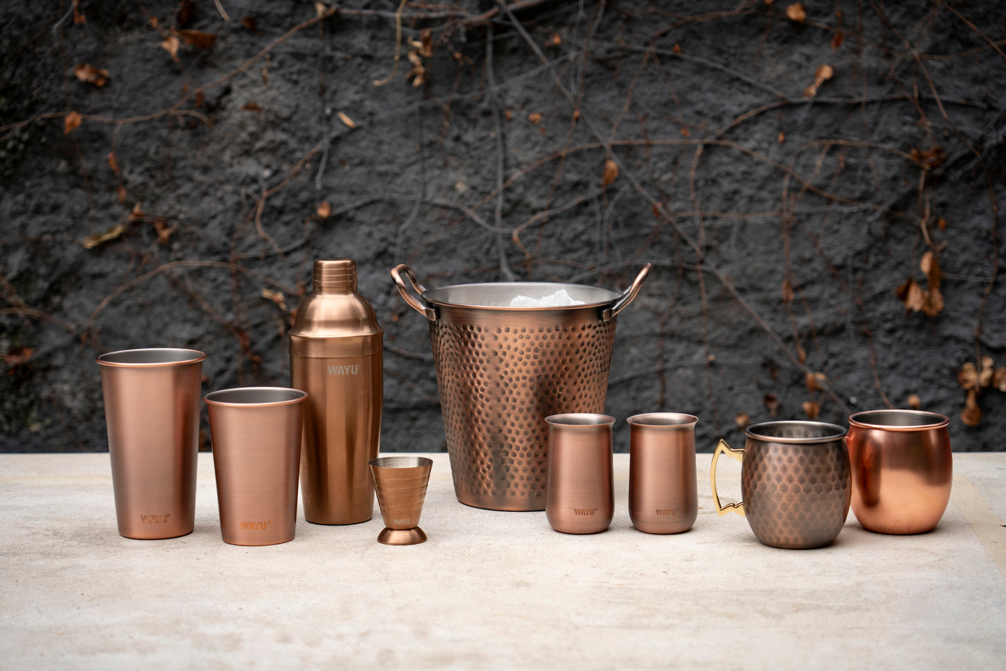 
                  
                    Set 2 Vasos 500ML Copper Line Wayu
                  
                