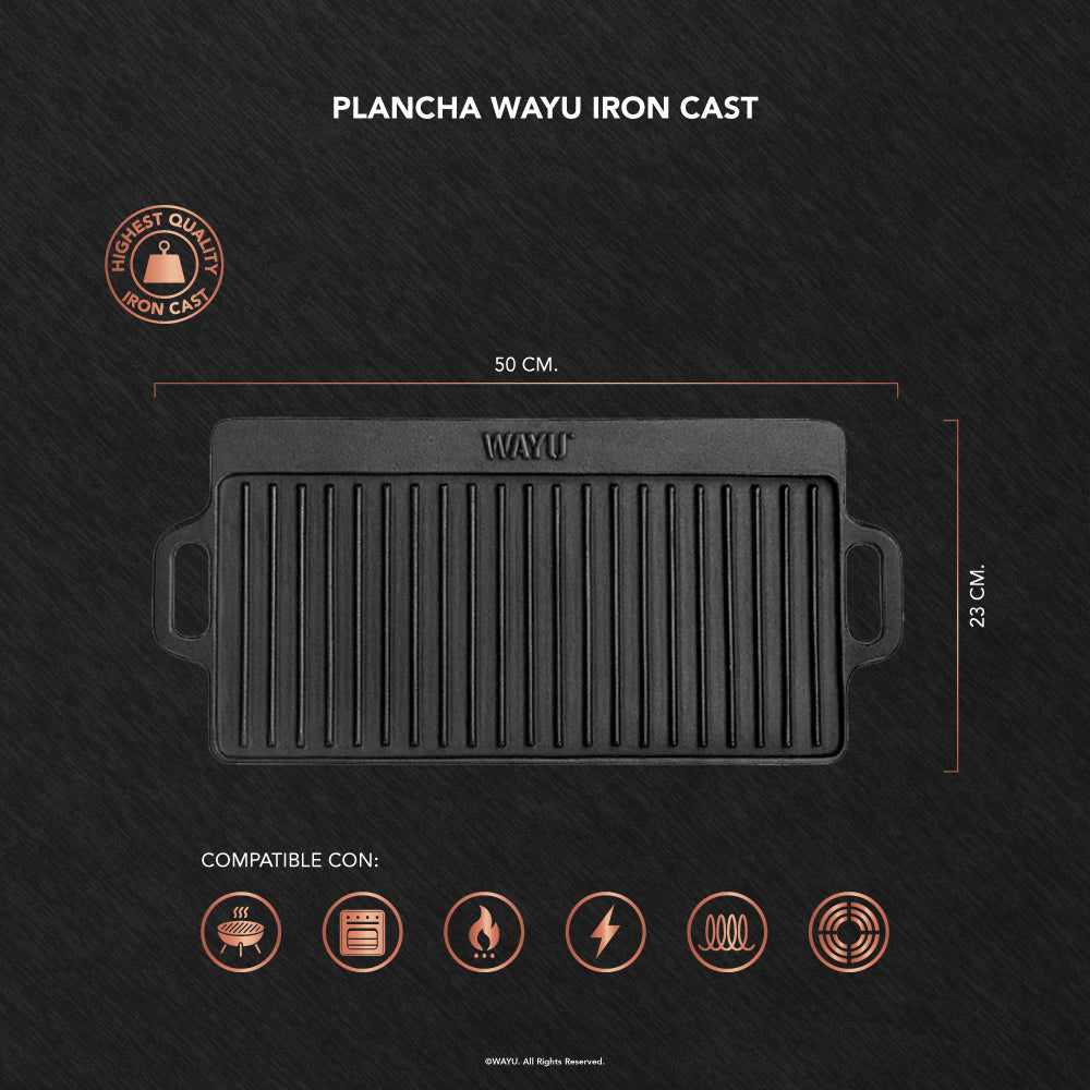 
                  
                    Plancha Wayu Iron Cast
                  
                