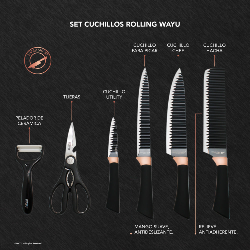 
                  
                    Set Cuchillos Rolling
                  
                