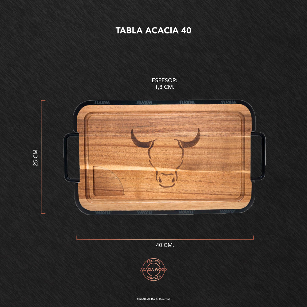 
                  
                    Tabla Acacia 40 cm
                  
                