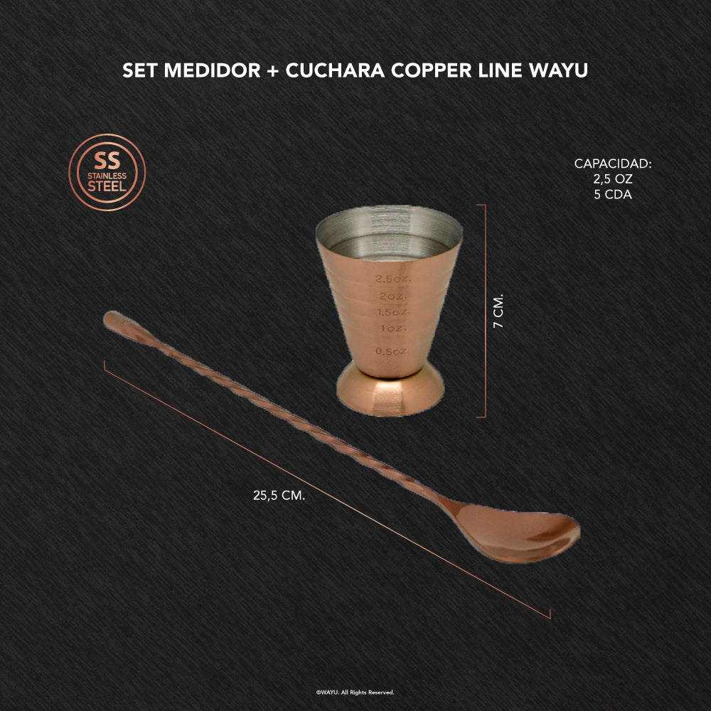 
                  
                    Set Medidor + Cuchara Copper
                  
                