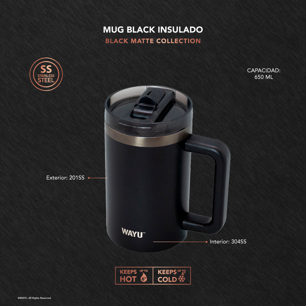 
                  
                    Mug insulated matte black
                  
                