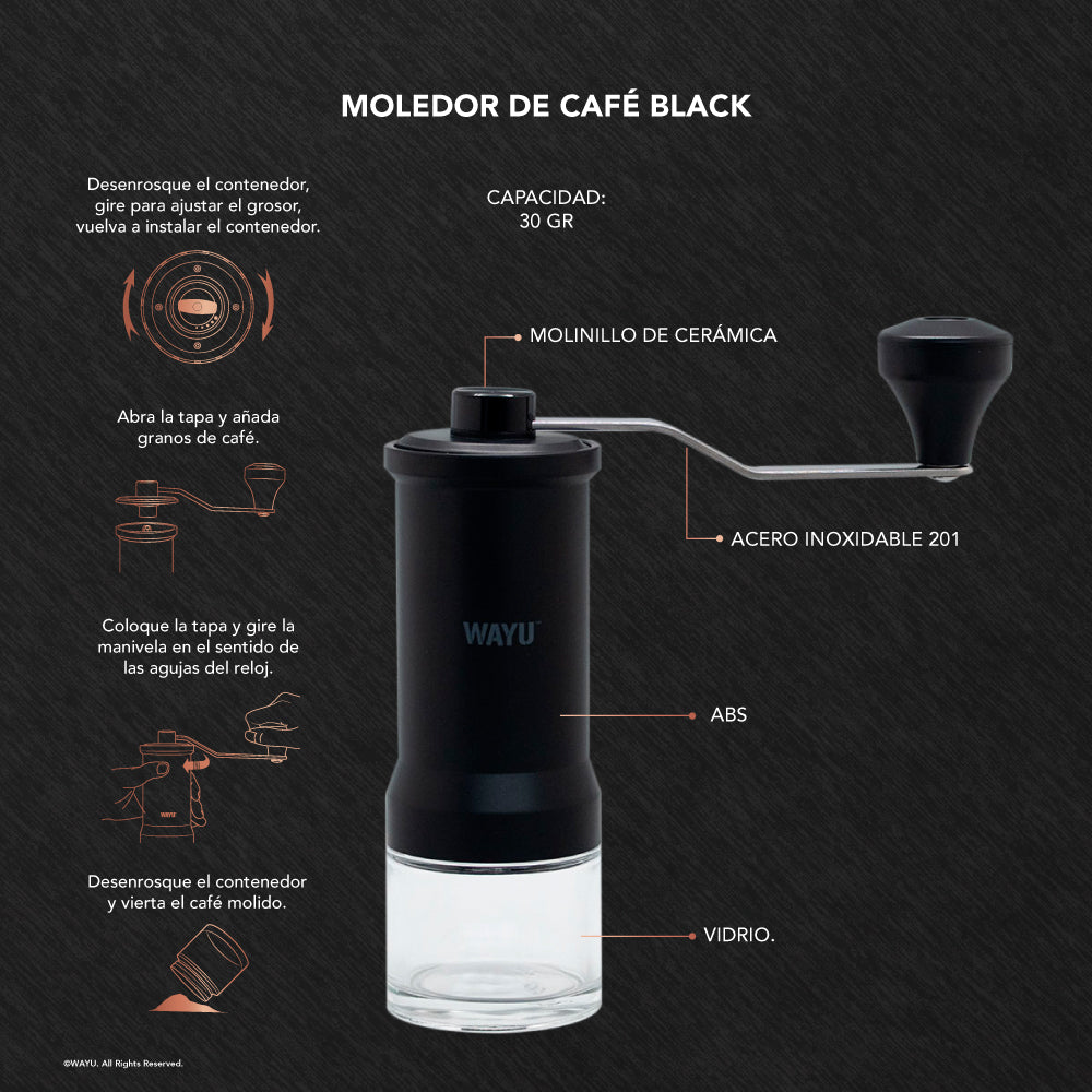 
                  
                    Moledor Café Black
                  
                