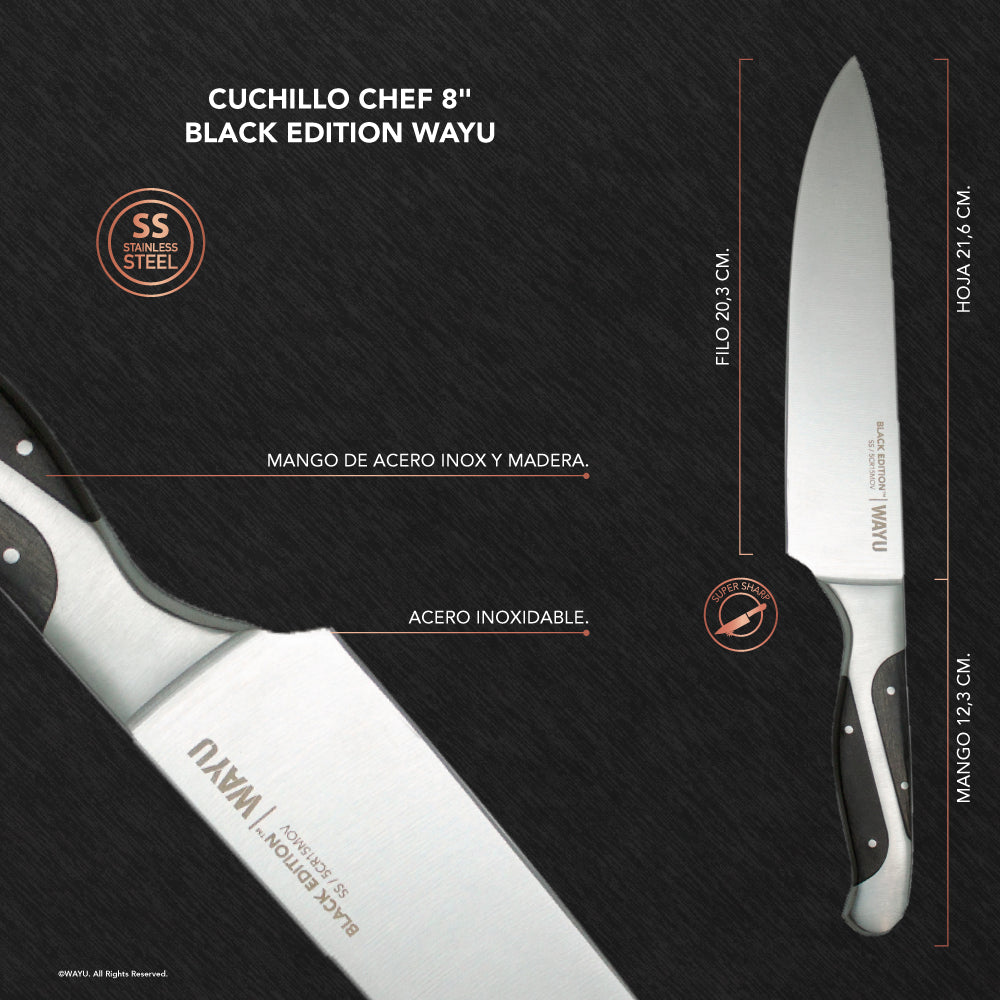 
                  
                    Cuchillo Chef 8
                  
                