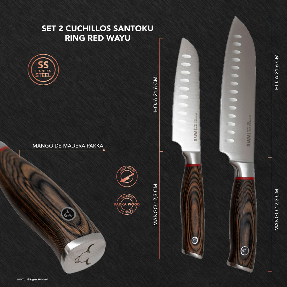 
                  
                    Set 2 Cuchillos Santoku
                  
                