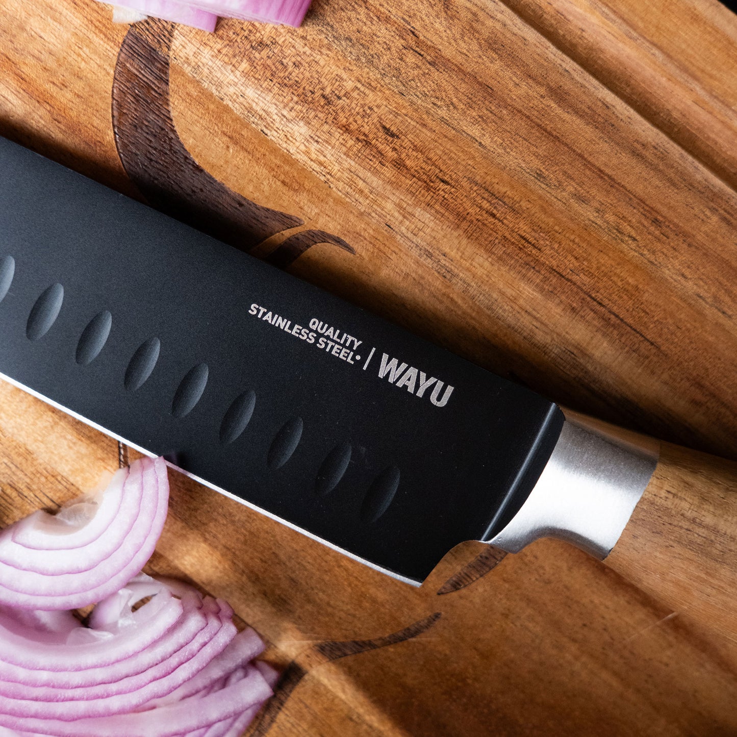 
                  
                    Cuchillo Santoku 5,5" Wayu
                  
                