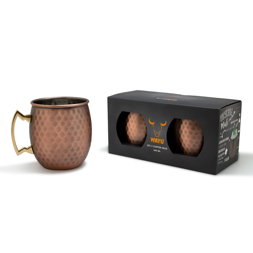 Copper Mug Set Wayu Wayu cl