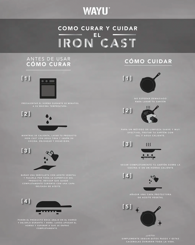 
                  
                    Plancha Wayu Iron Cast
                  
                