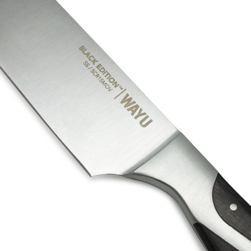 
                  
                    Cuchillo Chef 8" Black Edition Wayu
                  
                