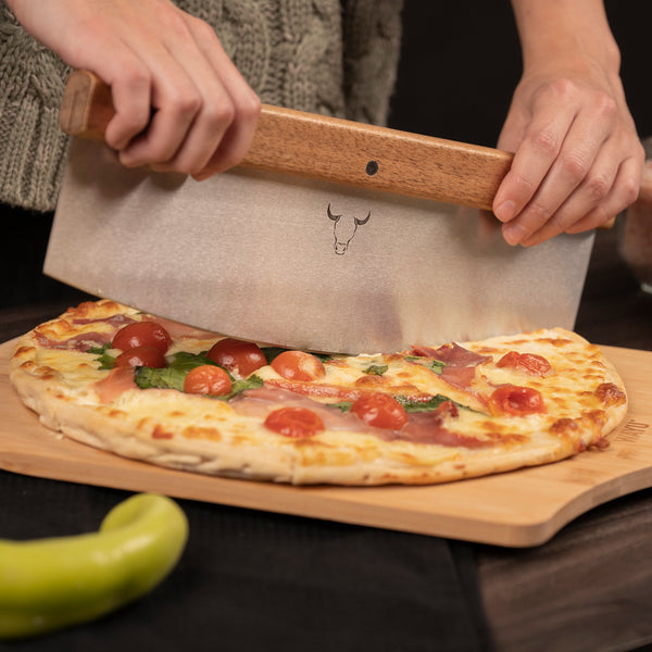 Set Pizza Piedra + Cortador